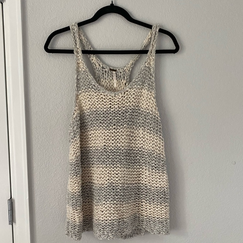 Free People Oversized Knit Top